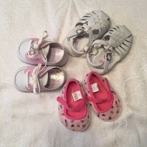 Shoe Bundle! Faded Glory, Teeny Toes